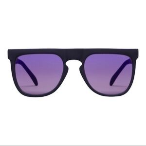 KOMONO Bennet Sunglasses NEW Midnight Blue Rubber